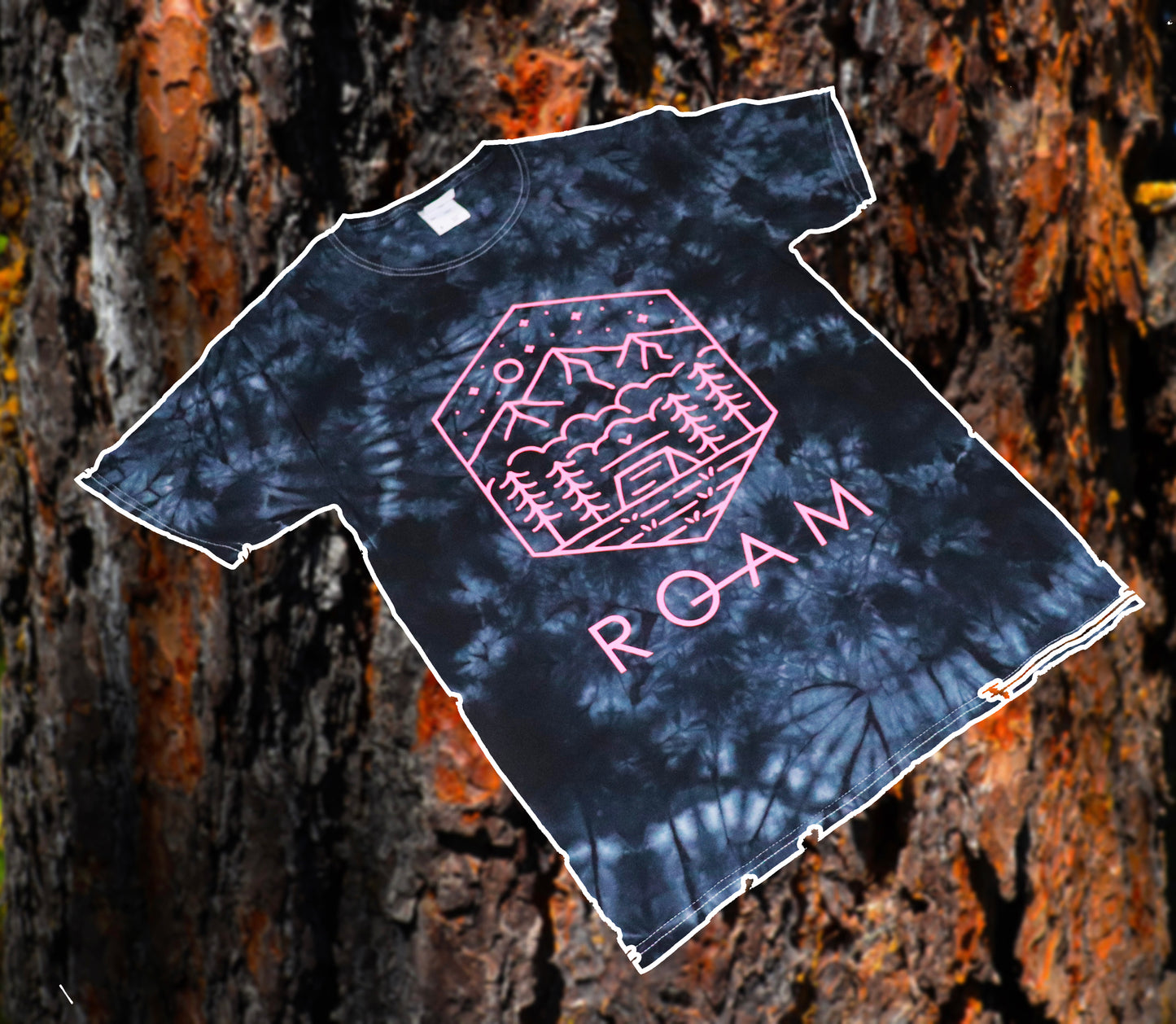 R O A M " CAMP TIE DYE"