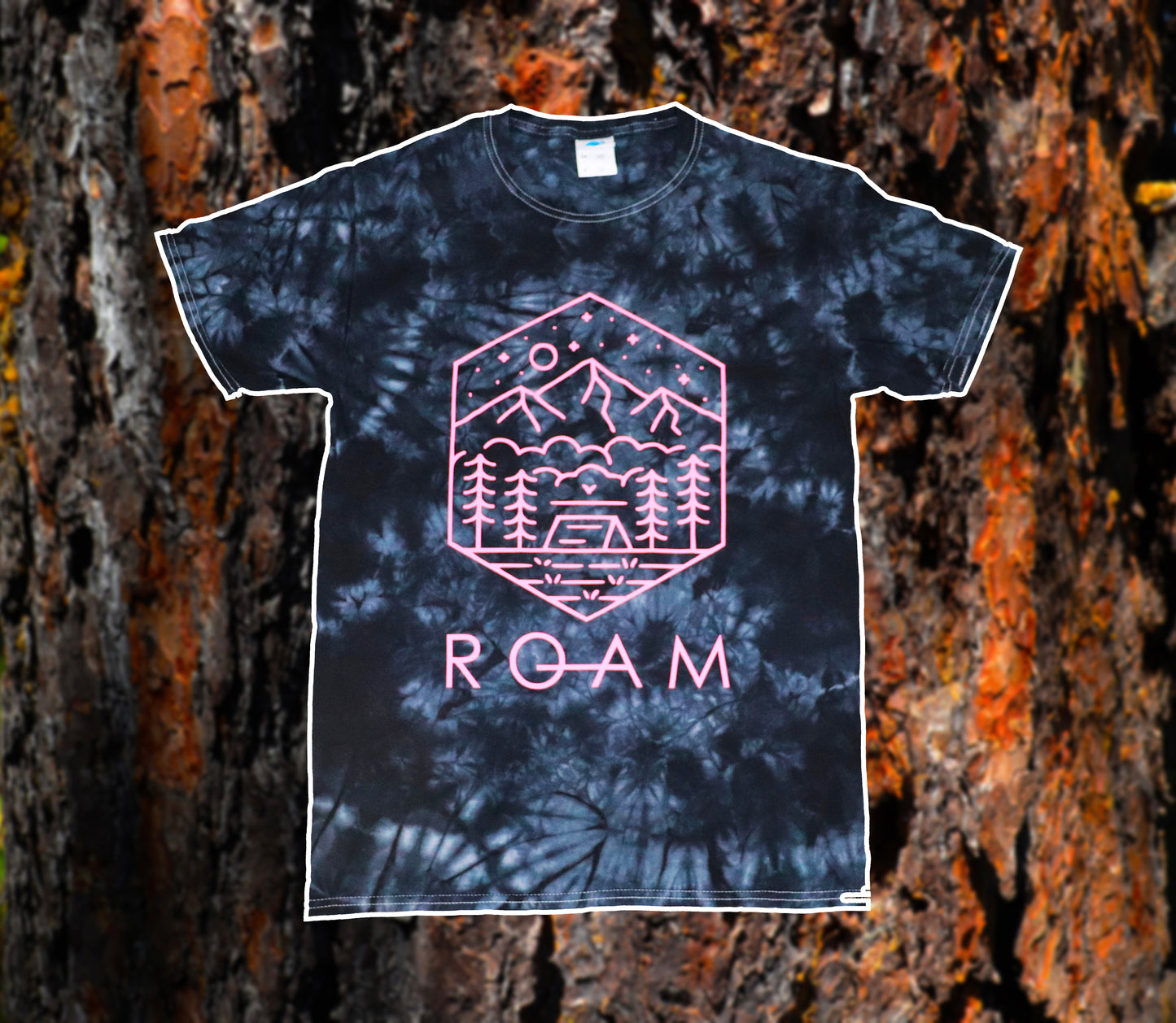 R O A M " CAMP TIE DYE"